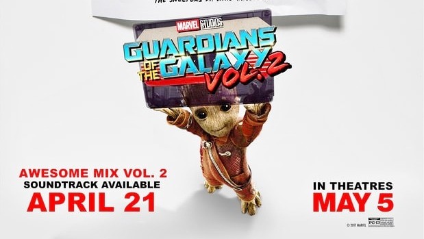 Guardiani della galassia Vol. 2: la colonna sonora “Awesome Mix Vol. 2”