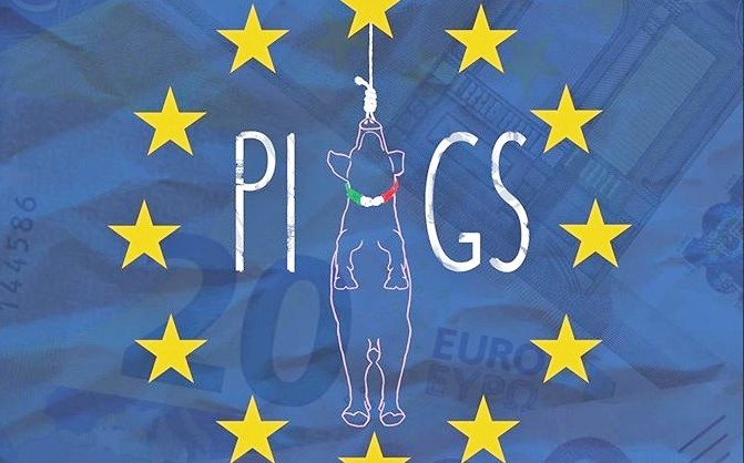 PIIGS – trailer italiano e poster del documentario narrato da Claudio Santamaria