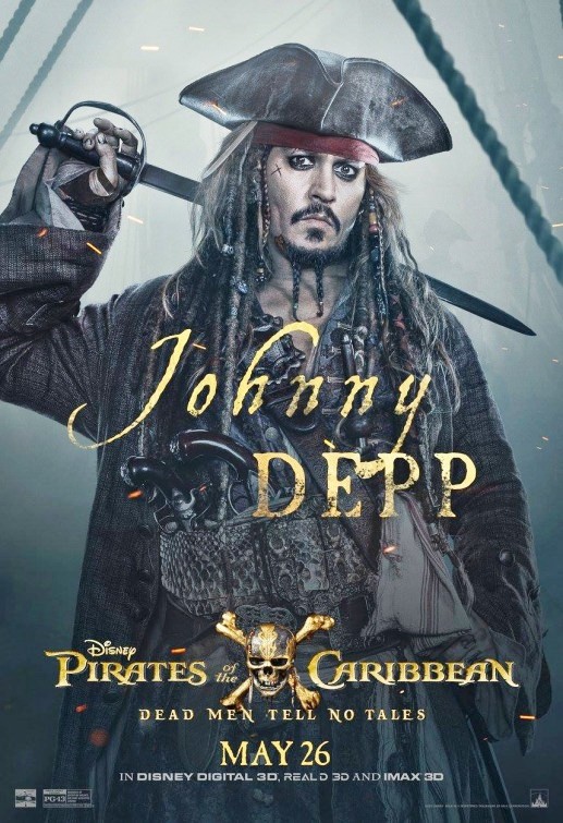 Pirati dei Caraibi 5  – nuovi character poster