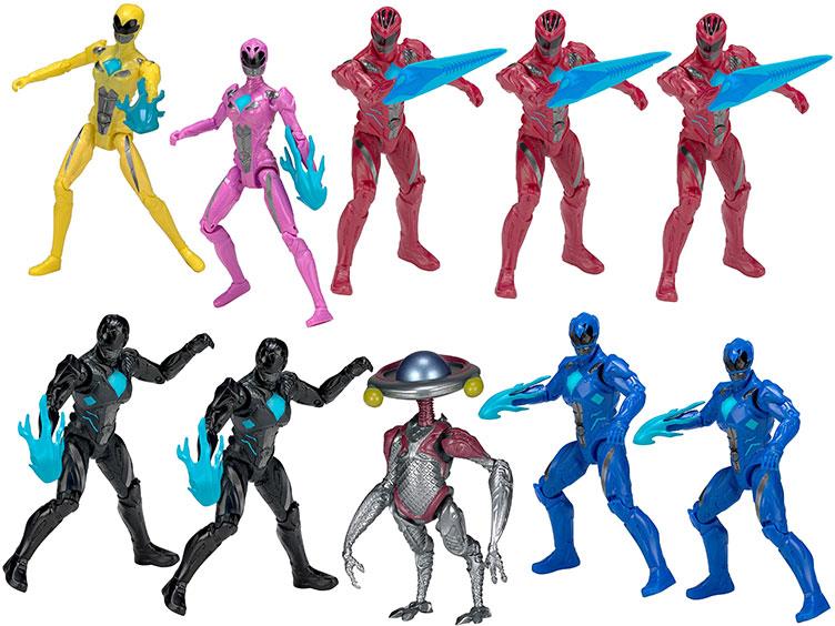 Power Rangers: le action figures ufficiali del reboot