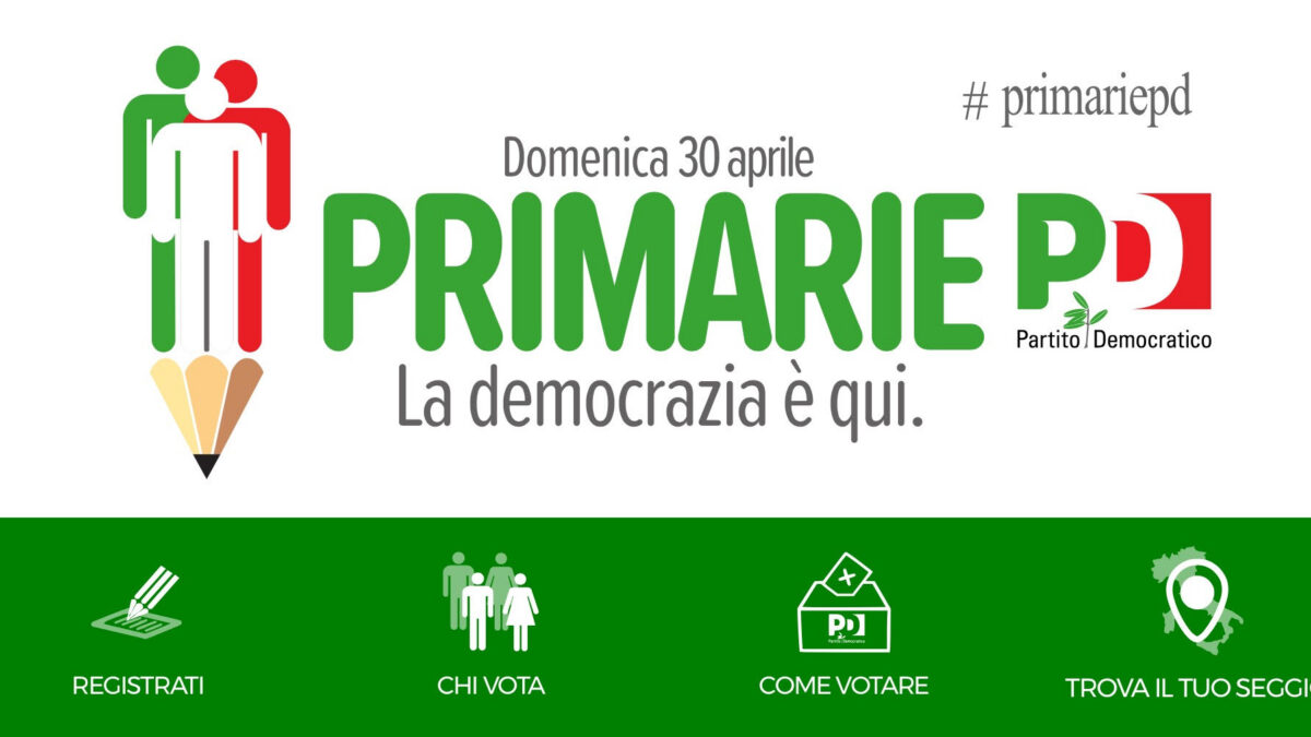 Primarie PD in tv, speciali in diretta per TgLa7, Tg3, Tg1 e all news