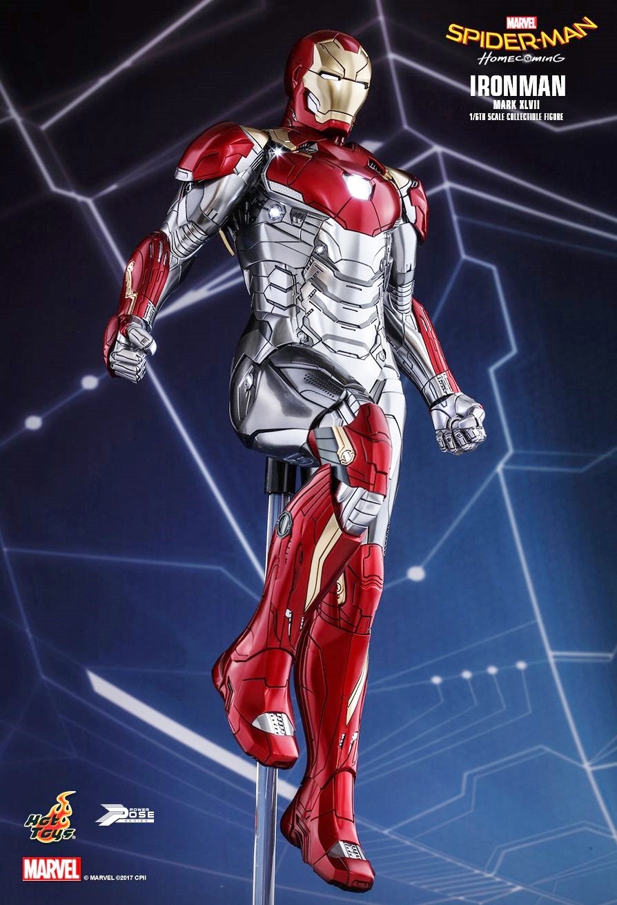 Spider-Man Homecoming – action figure Hot Toys armatura “Mark XLVII” di Iron Man