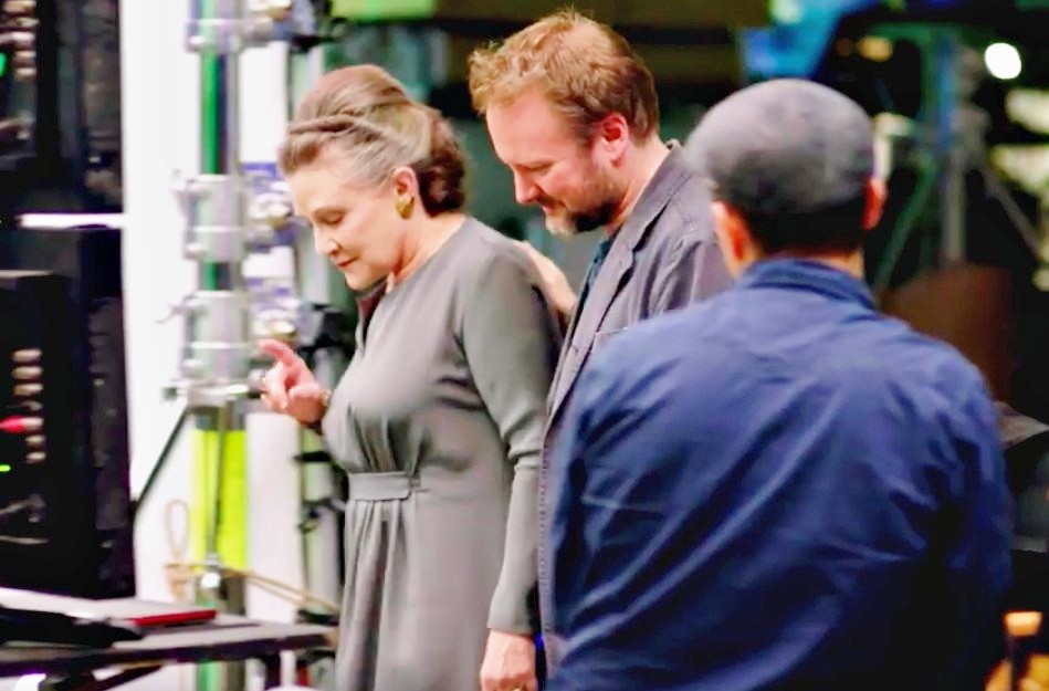 Star Wars: The Last Jedi – nuove foto da set con Carrie Fisher