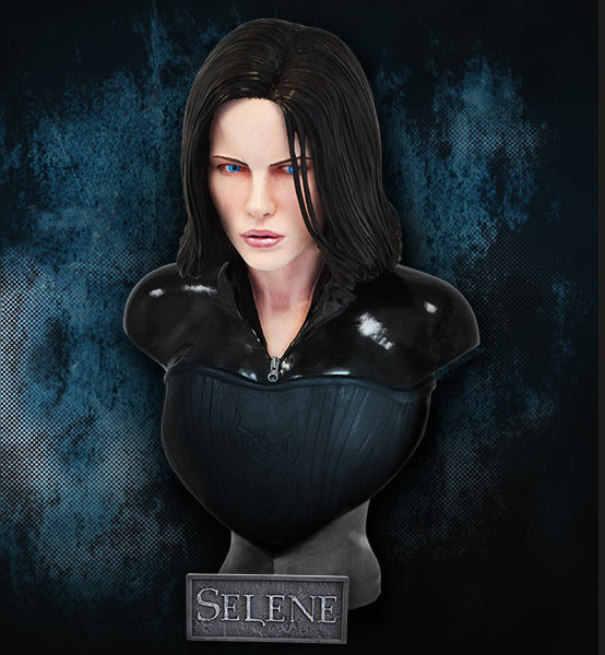 Underworld: il busto a grandezza naturale di Kate Beckinsale / Selene