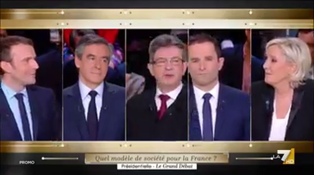 Elezioni Francesi 2017, Promo Maratona Mentana
