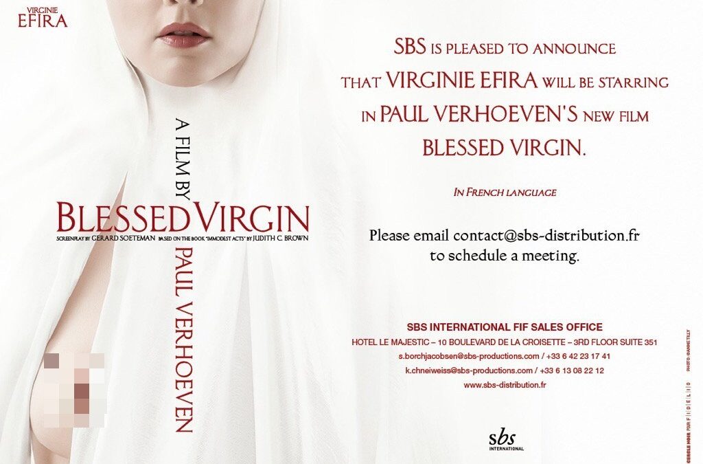 Atti Impuri – Blessed Virgin, Paul Verhoeven alla regia del biopic sulla controversa suora Benedetta Carlini