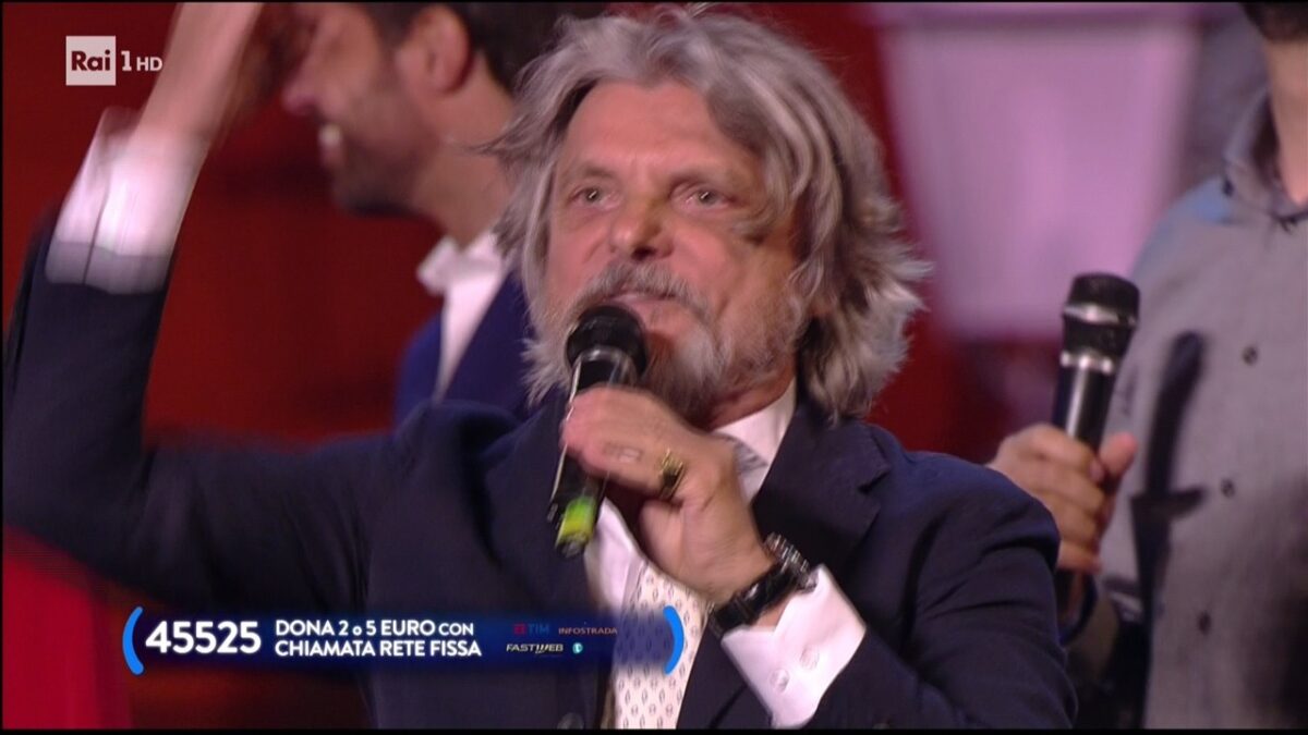 Un Goal per l’Italia: Venditti tenta la polemica, ma è Massimo Ferrero show