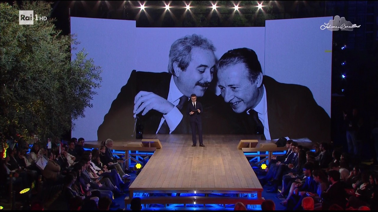 FalconeeBorsellino, dalla tv un appello alla verità 25 anni dopo: emozione e impegno (nonostante Fazio)