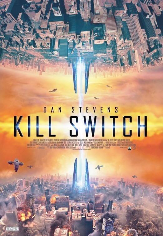 Kill Switch: locandine del thriller sci-fi con Dan Stevens