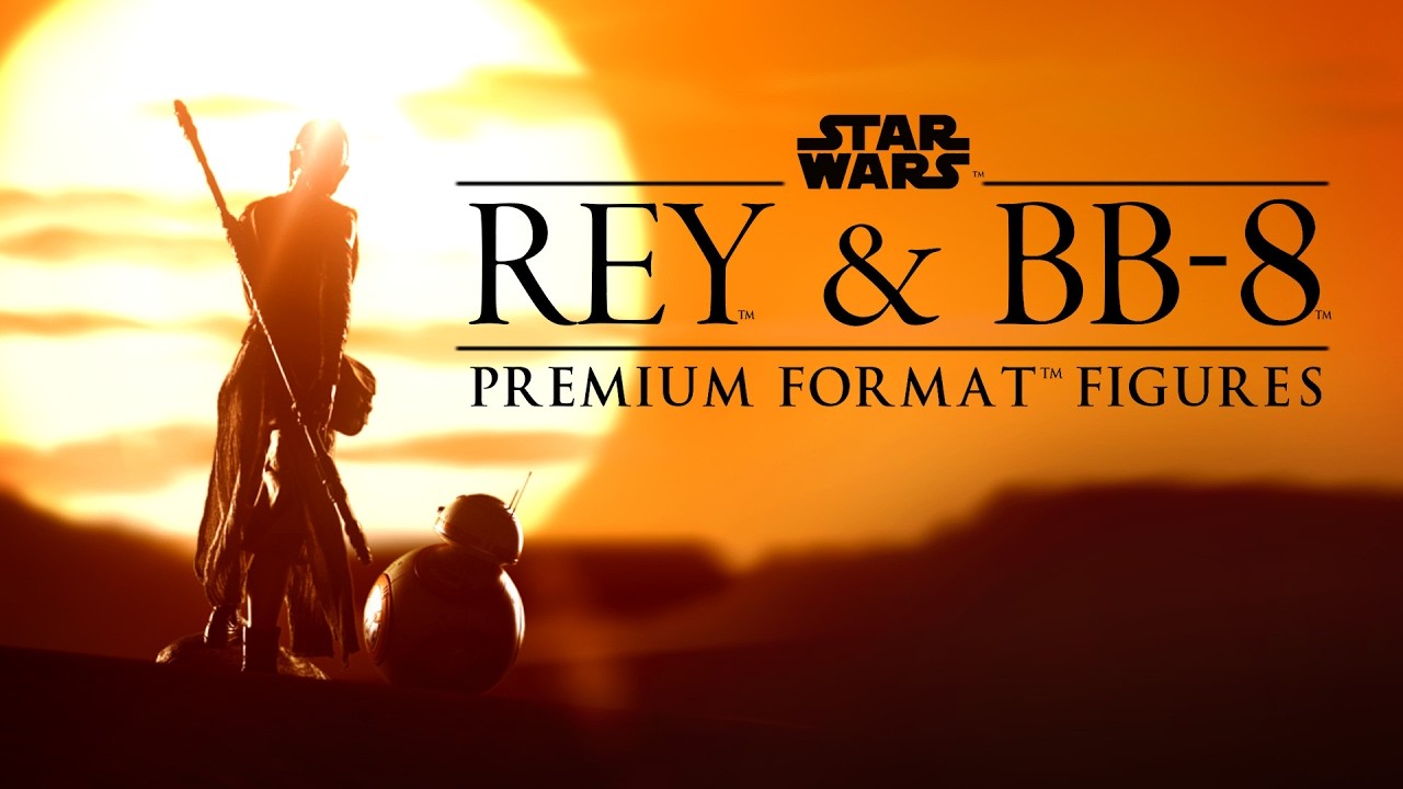 Rey & BB-8 Premium Format Figures Teaser