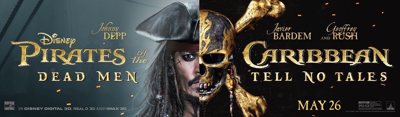 Pirati dei Caraibi 5: nuovi banner con i personaggi del film