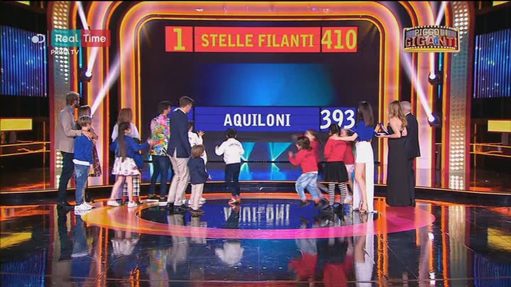 Piccoli giganti, ultima puntata del 2 giugno: vincono le Stelle filanti
