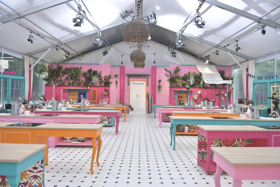 Bake off Italia 5: scenografia