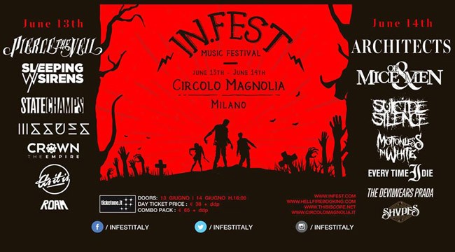 In.Fest a Milano: tutti gli orari dei concerti del 13 e 14 Giugno
