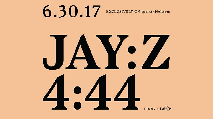 Jay-Z, 4:44: nuovo album dal 30 giugno 2017 in esclusiva su Tidal