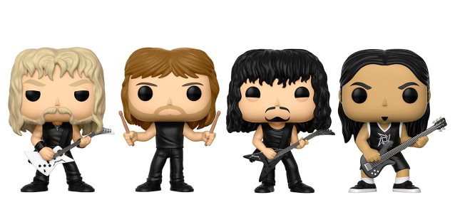 Metallica in versione Funko Pop: arrivano le action figure della band