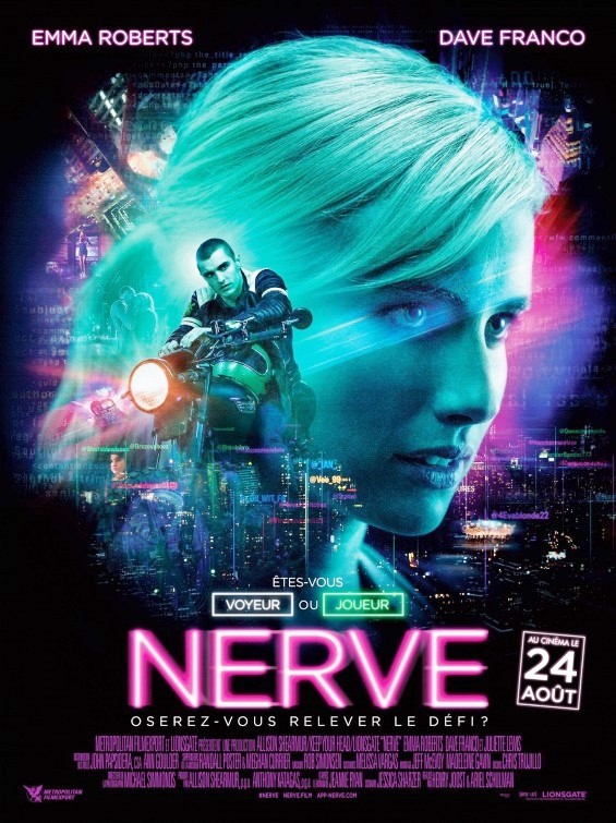Nerve: nuove locandine del film con Emma Roberts e Dave Franco