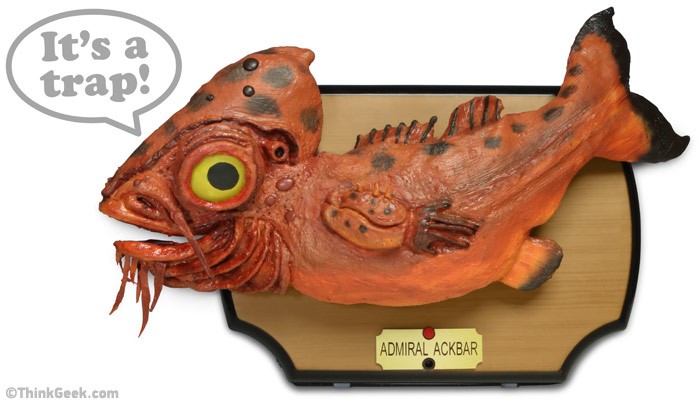 Star Wars: gadget musicale dell’Ammiraglio Ackbar