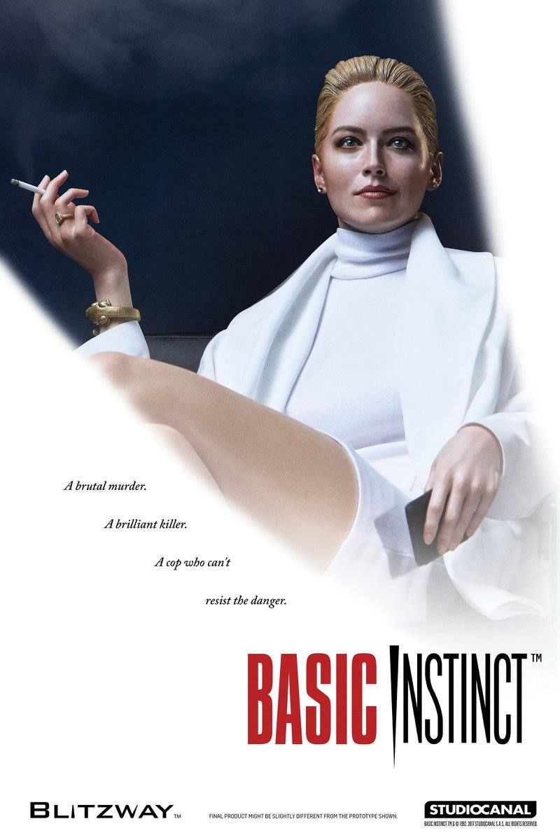 Basic Instinct: la statua “Blitzway” di Sharon Stone