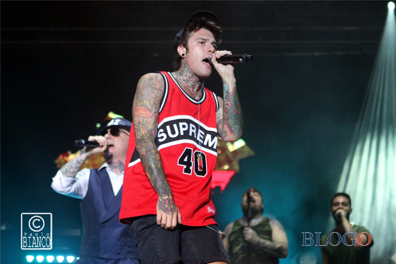 J.Ax e Fedez foto concerto Rugby Sound Legnano, 7 Luglio 2017 –  by Paolo Bianco