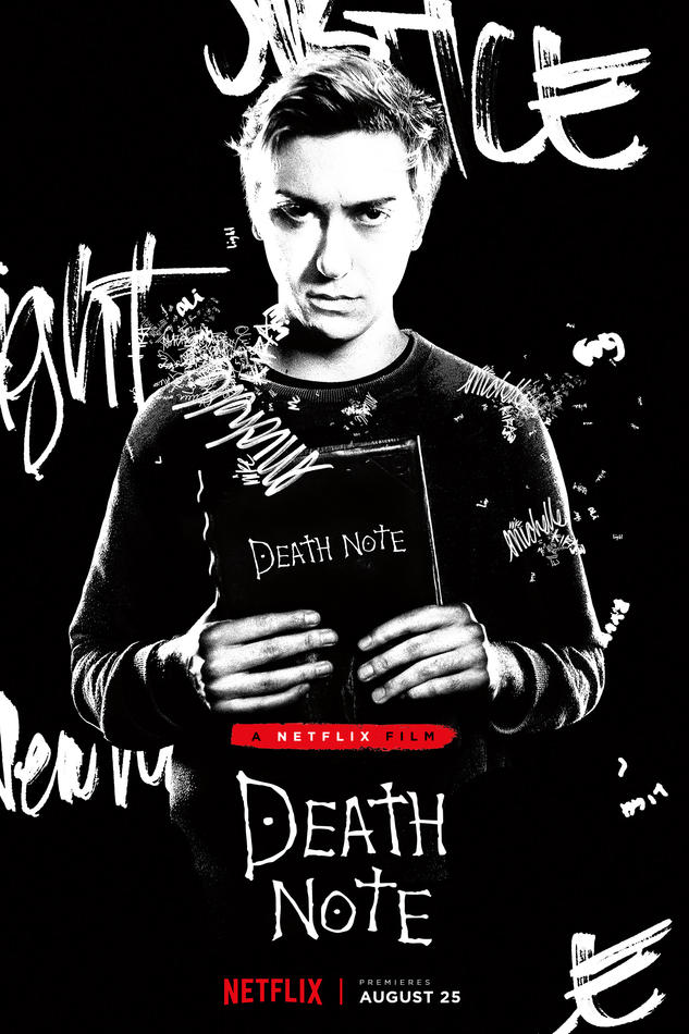 Death Note: nuovi character poster dal Comic-Con 2017