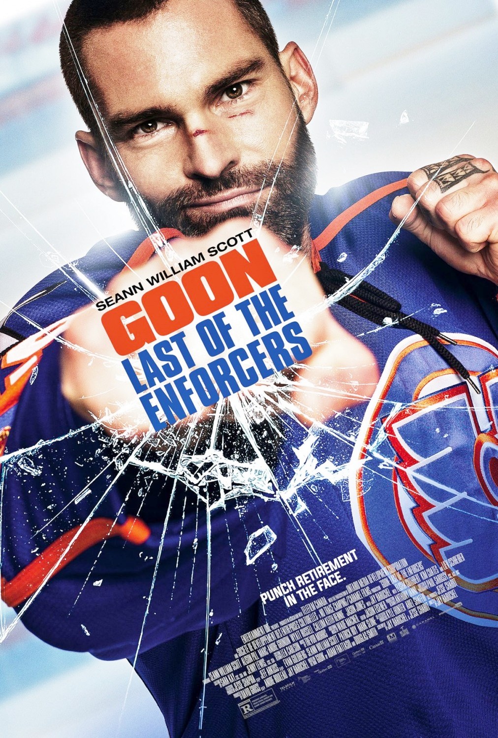 Goon 2: nuove locandine del sequel con Seann William Scott