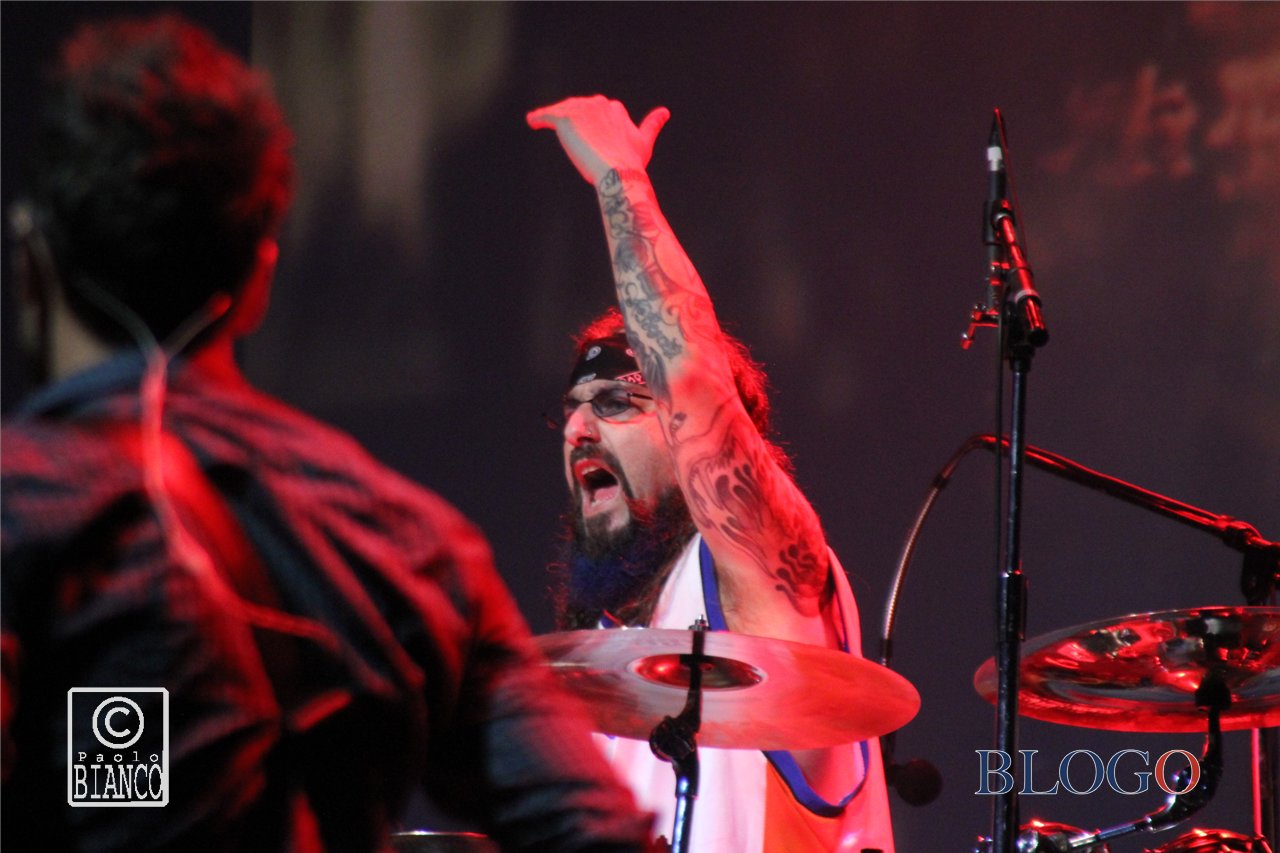 Mike Portnoy Shattered Fortress foto concerto Teatro della Luna, 4 Luglio 2017 – by Paolo Bianco