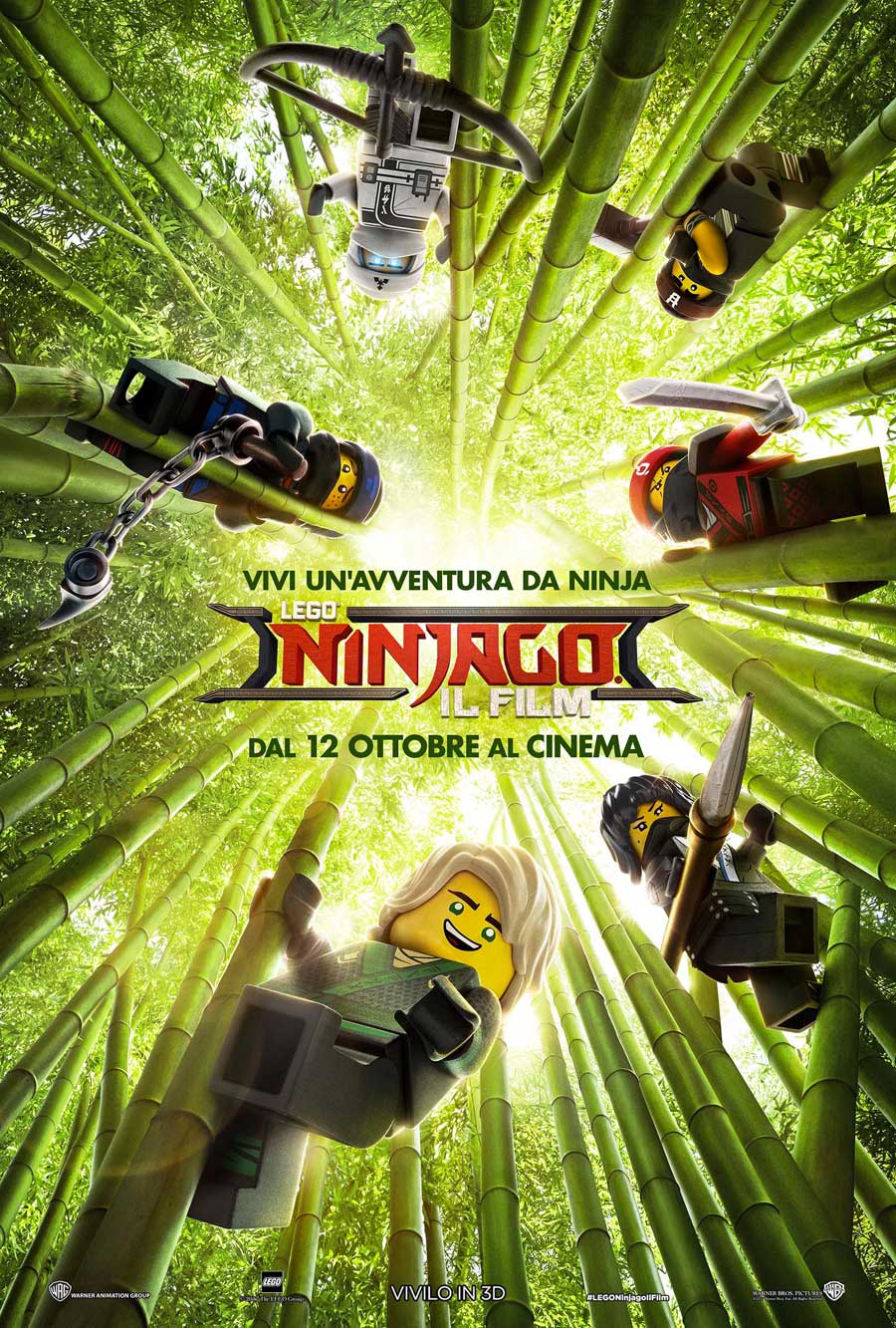 LEGO Ninjago – Il Film: nuove locandine