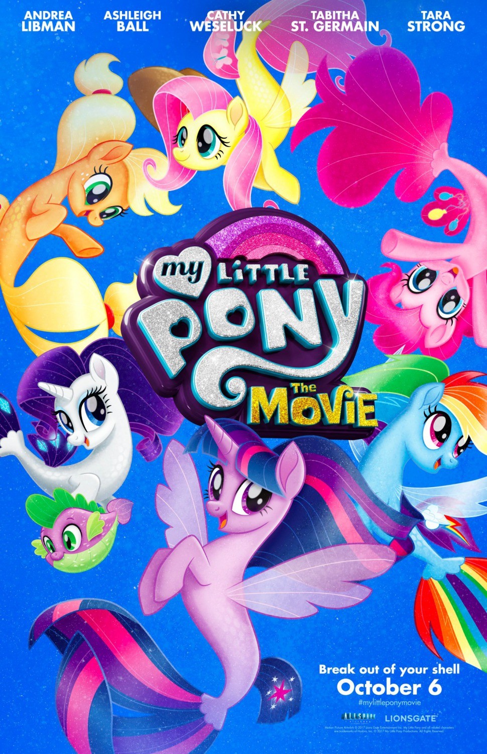 My Little Pony: The Movie – poster “Comic-Con 2017” e nuove locandine internazionali