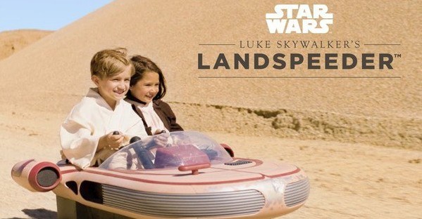 Star Wars: il Landspeeder di Luke Skywalker per bambini