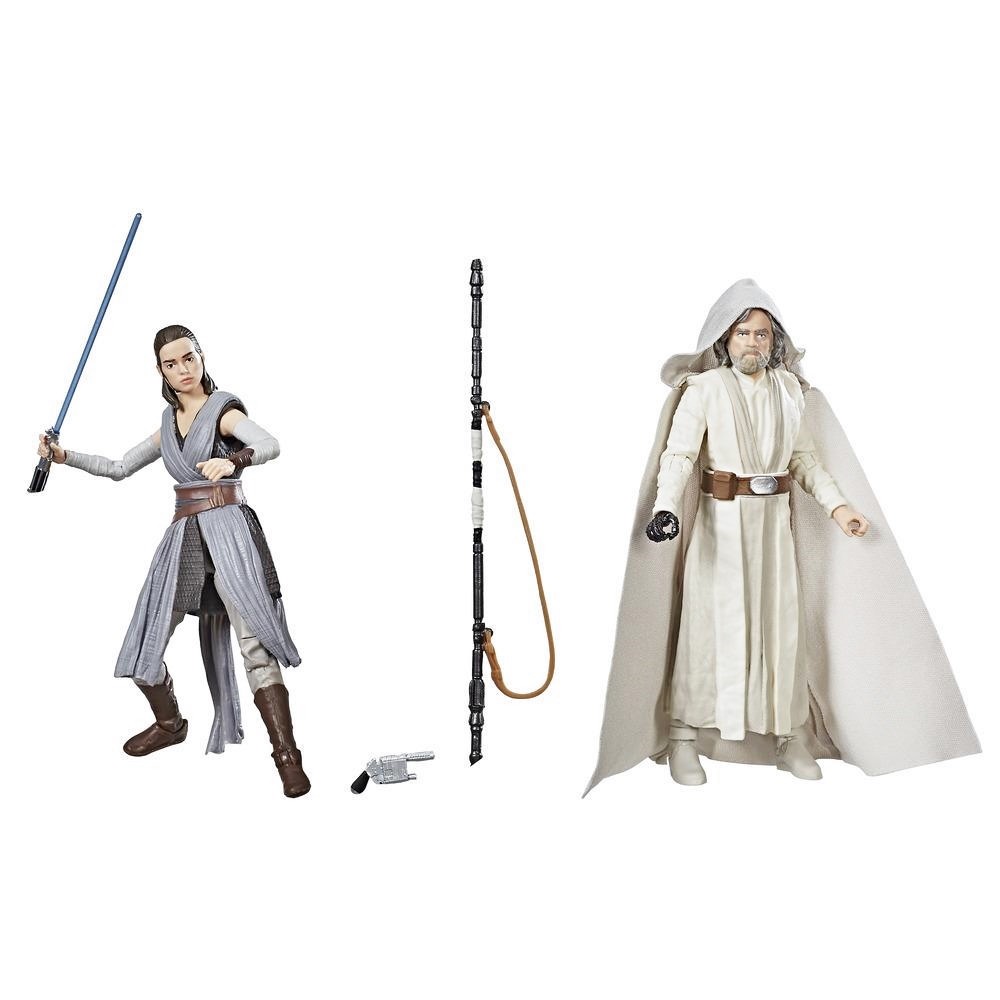 Star Wars 8: nuove action figures Hasbro di Luke & Rey al Comic-Con 2017