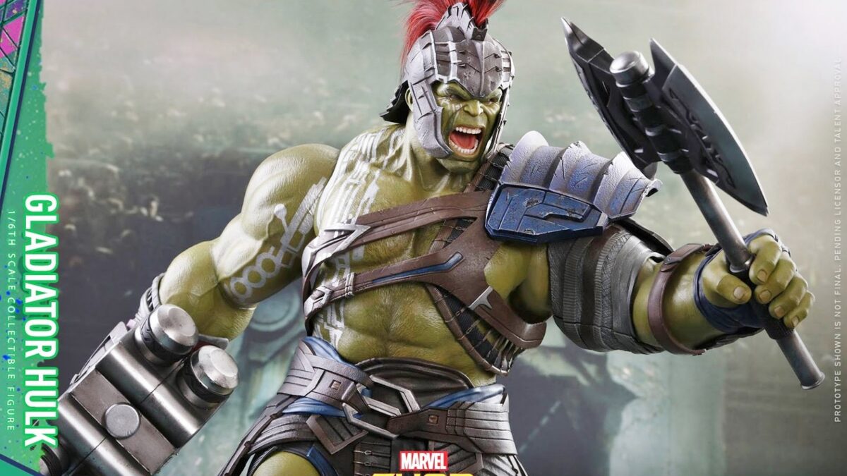 Thor: Ragnarok – nuova action figure Hot Toys di Hulk Gladiatore