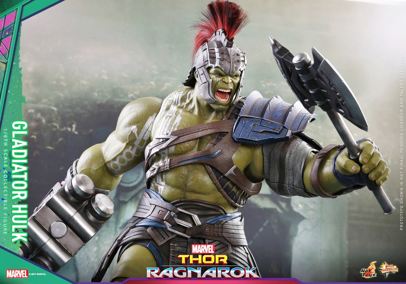 Thor: Ragnarok – nuova action figure Hot Toys di Hulk Gladiatore