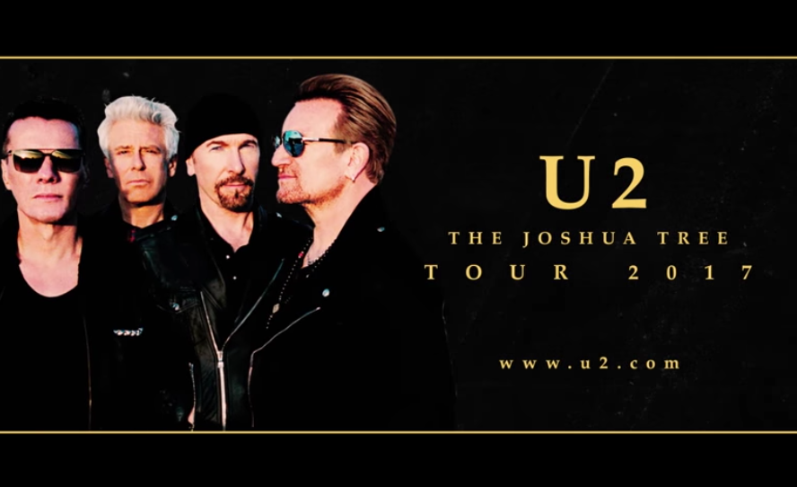 U2 in concerto a Roma | Stadio Olimpico | The Joshua Tree Tour | 15 e 16 luglio 2017 | Info | Scaletta