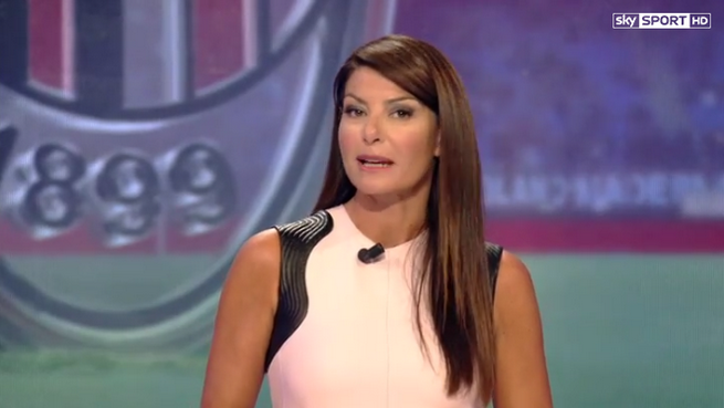 Milan contro Sky per le parole di Ilaria D’Amico (VIDEO)
