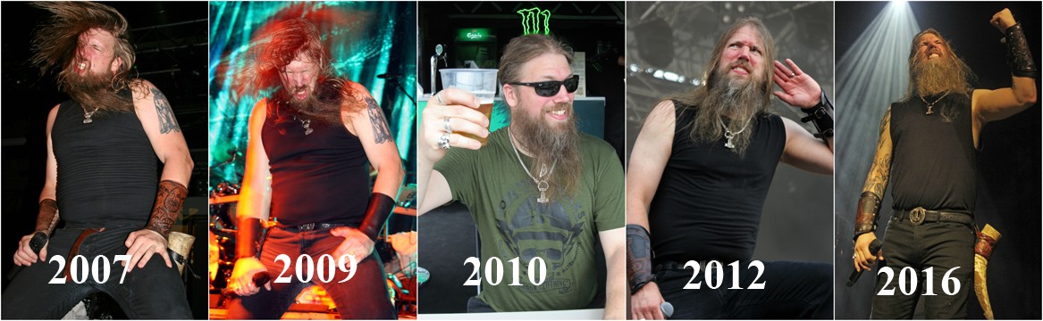Amon Amarth in Italia, 2006-2016: una retrospettiva foto-giornalistica