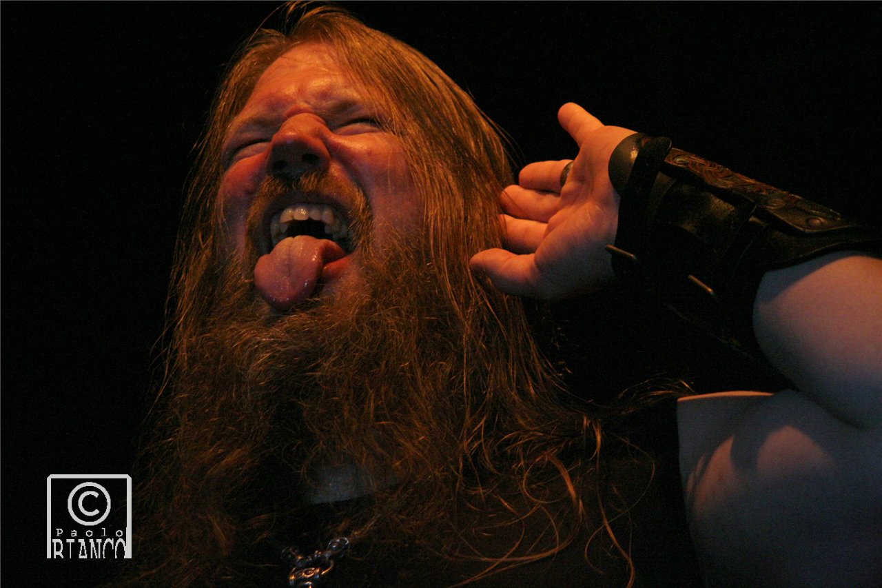 Amon Amarth foto concerto Magazzini Generali Milano, 2011 – by Paolo Bianco
