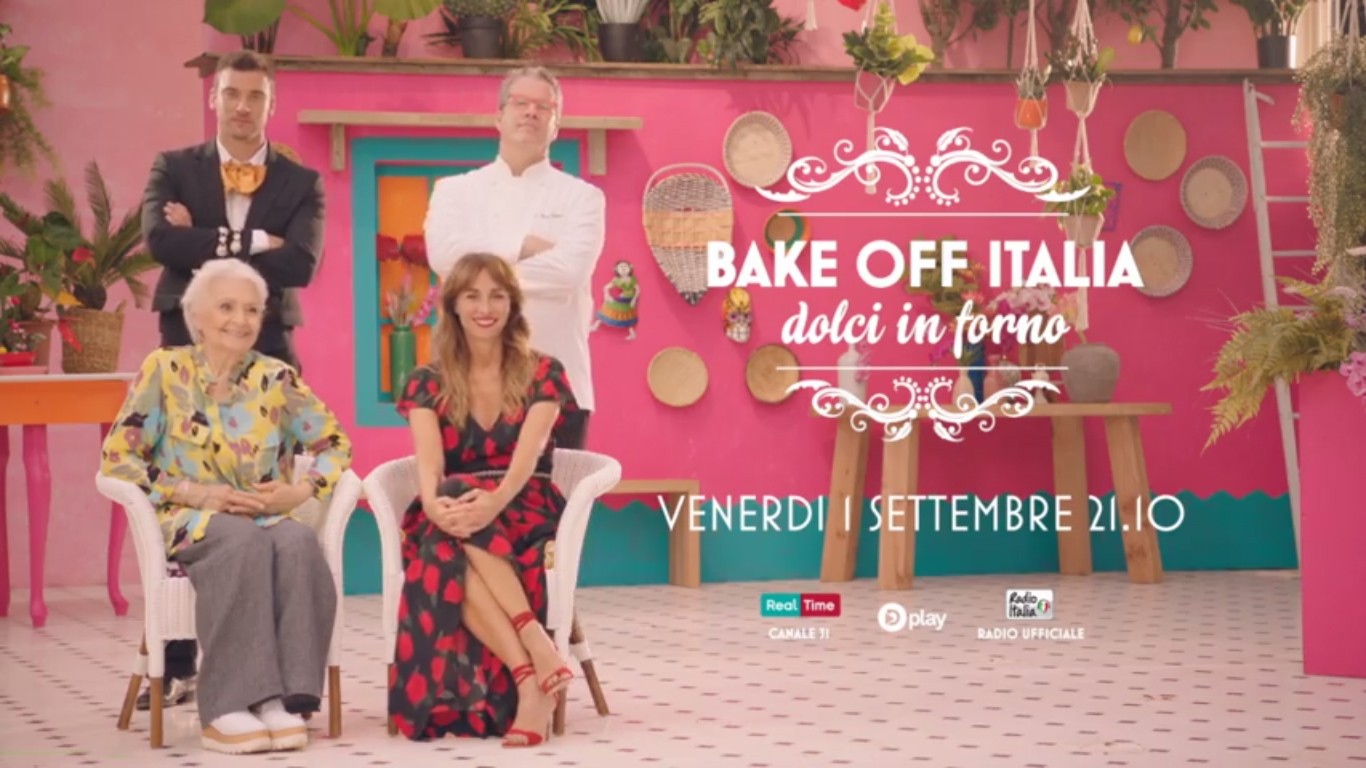 Bake Off Italia 5 su Real Time dal 1 settembre 2017: il promo con Damiano Carrara (VIDEO)