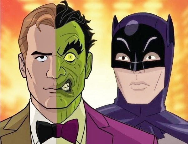 Batman vs. Two-Face: trailer del film d’animazione DC con le voci di Adam West e William Shatner