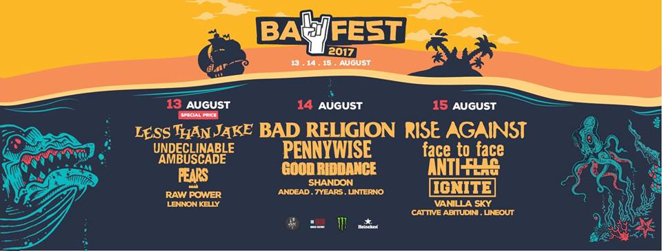 Bay Fest 2017: orari e tutte le informazioni sul festival punk di Igea Marina