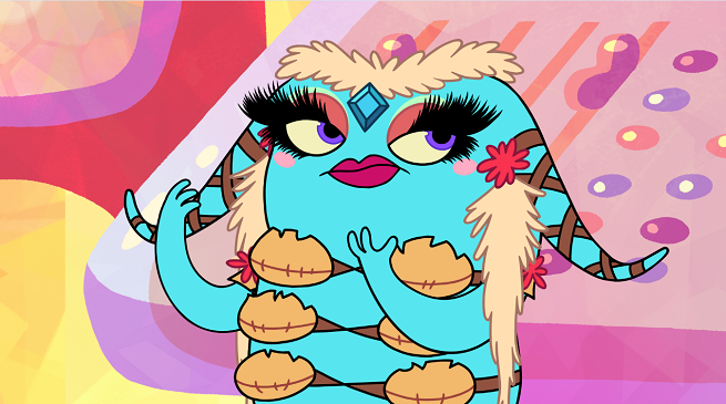 Home Le Avventure di Tip e Oh su DeAKids, Cher ospite
