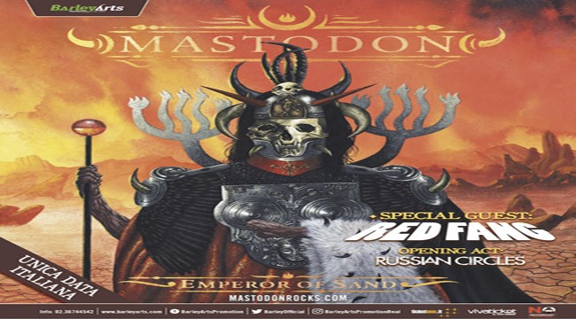 Mastodon a Trezzo in Novembre: i dettagli del concerto