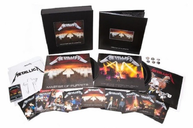 Metallica: in arrivo ristampa e speciali box set di Master Of Puppets