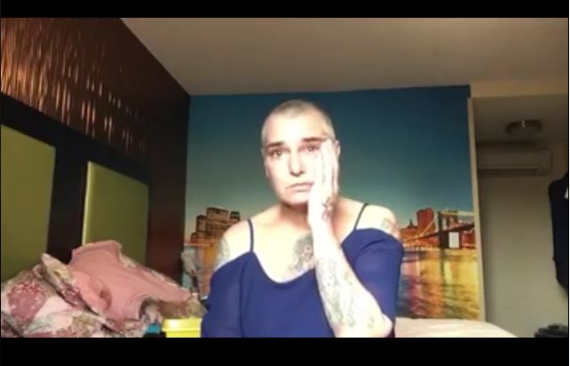 Sinead O’Connor, il video su Facebook dove parla della sua malattia mentale e dei pensieri suicidi