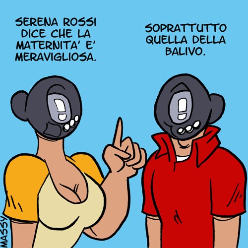Le gioie della maternità