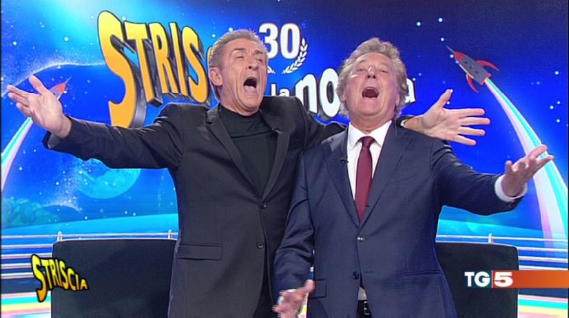 Striscia la notizia 2017 – puntata 25 settembre con Ezio Greggio, Enzo Iacchetti e le nuove Veline