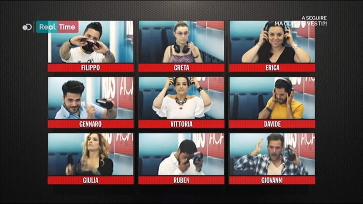 RDS Academy, i concorrenti
