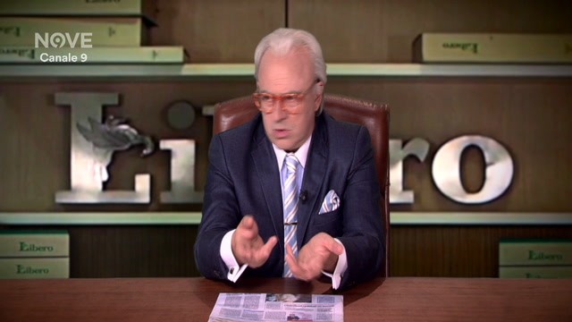 Maurizio Crozza parodia Vittorio Feltri