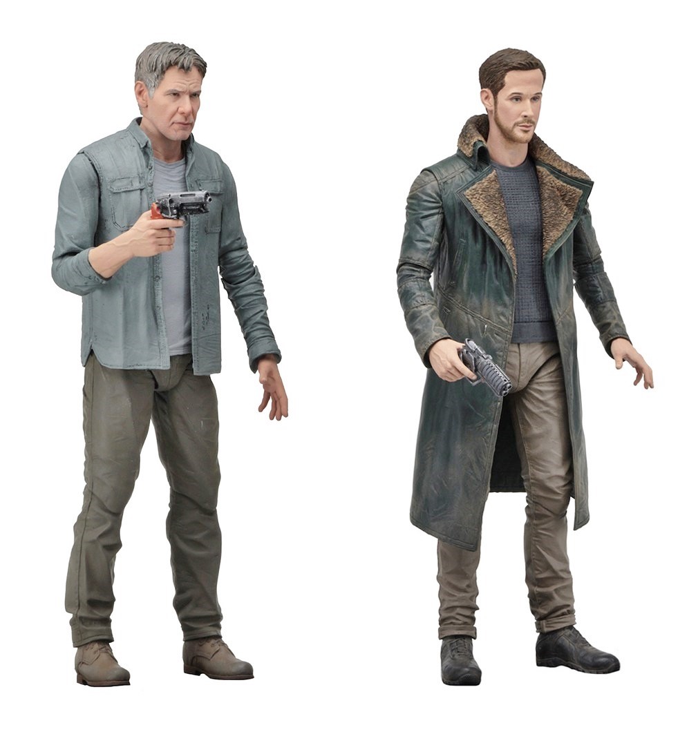 Blade Runner 2049: le action figures NECA di Harrison Ford e Ryan Gosling