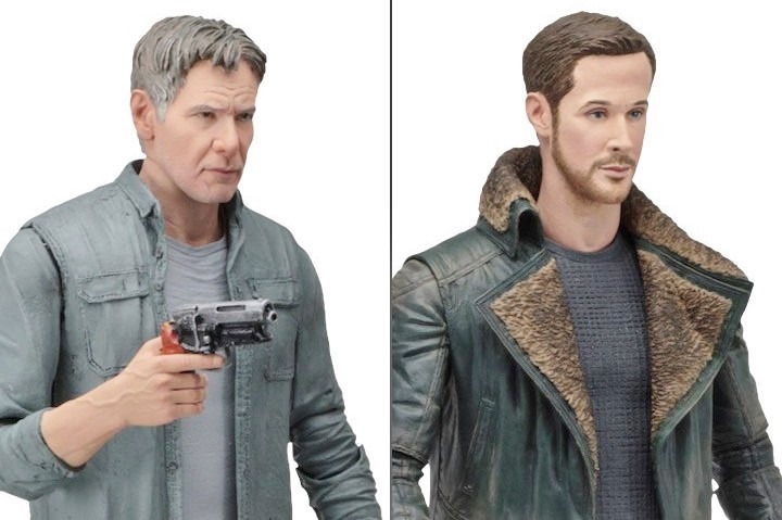 Blade Runner 2049: le action figures NECA di Harrison Ford e Ryan Gosling